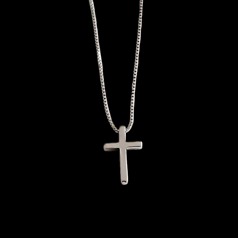Silver Cross Necklace