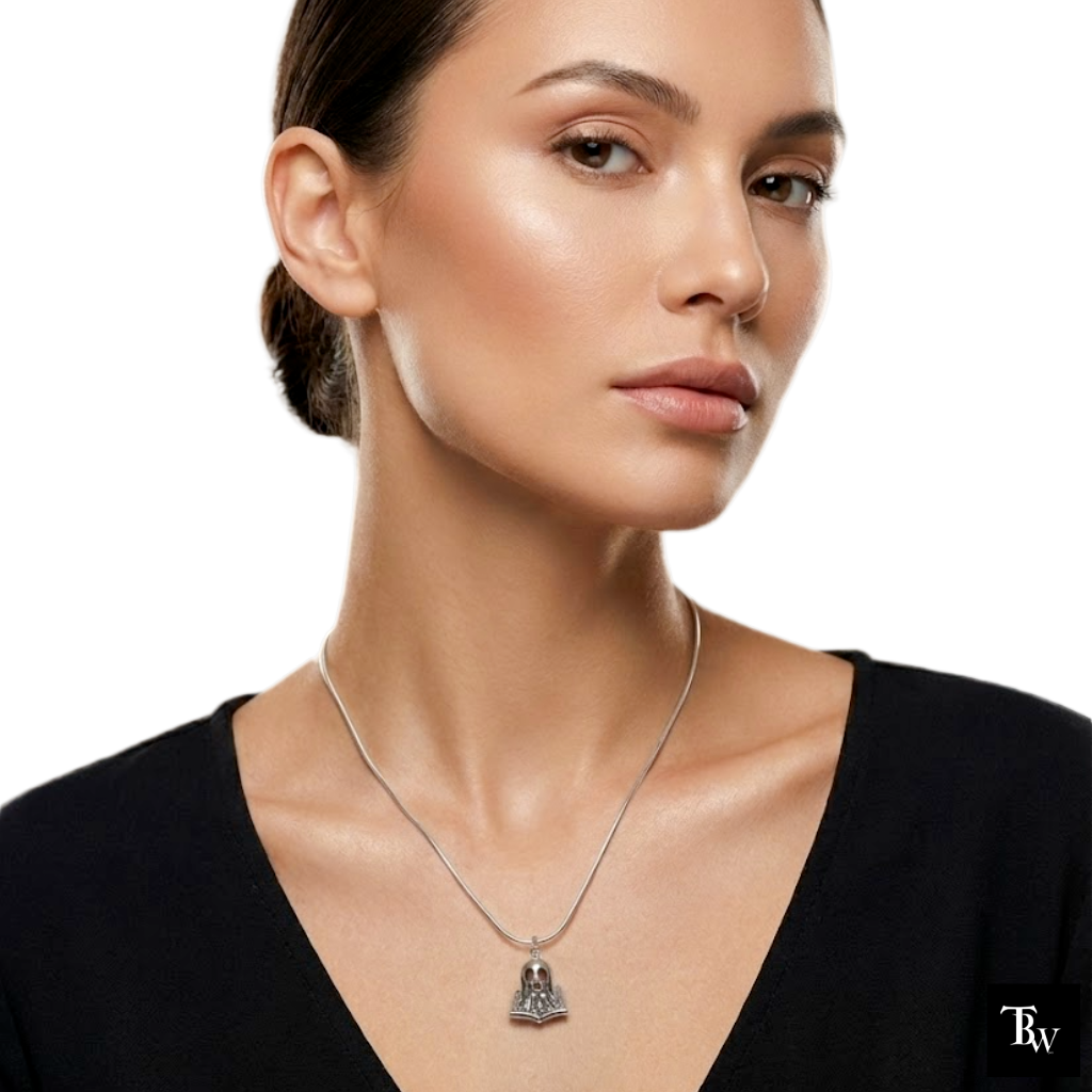 Vintage Book Ghost Necklace