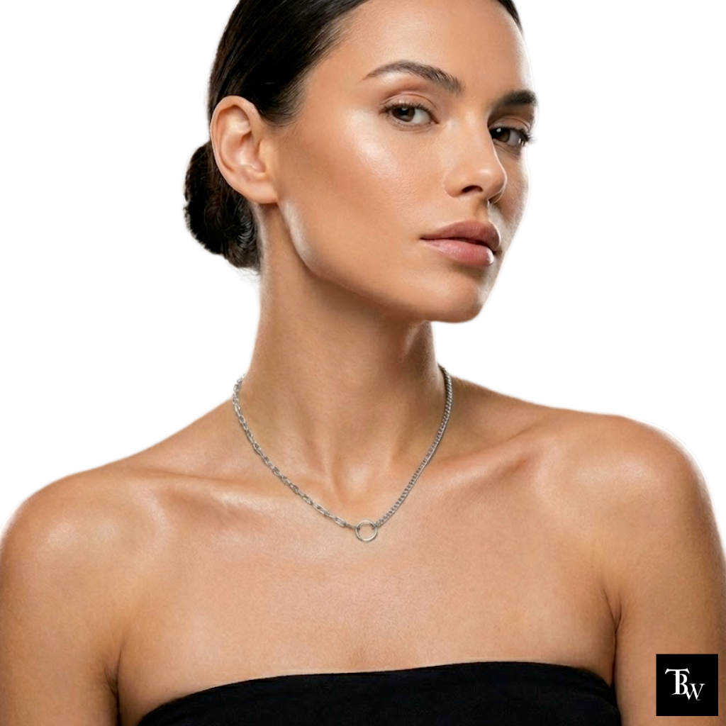 Splicing Hollow Necklace