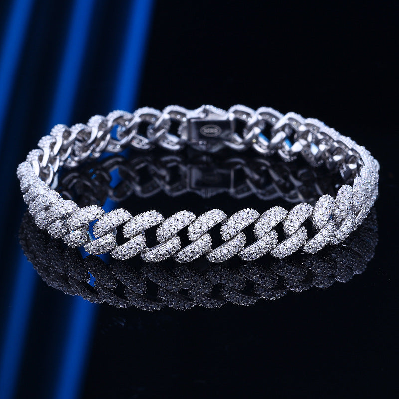 Hollow Curb CUBAN Bracelet