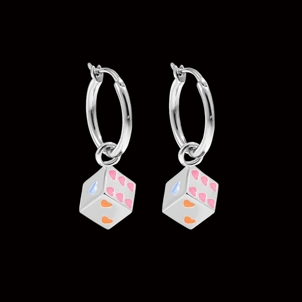 Cubic Hearts Earrings