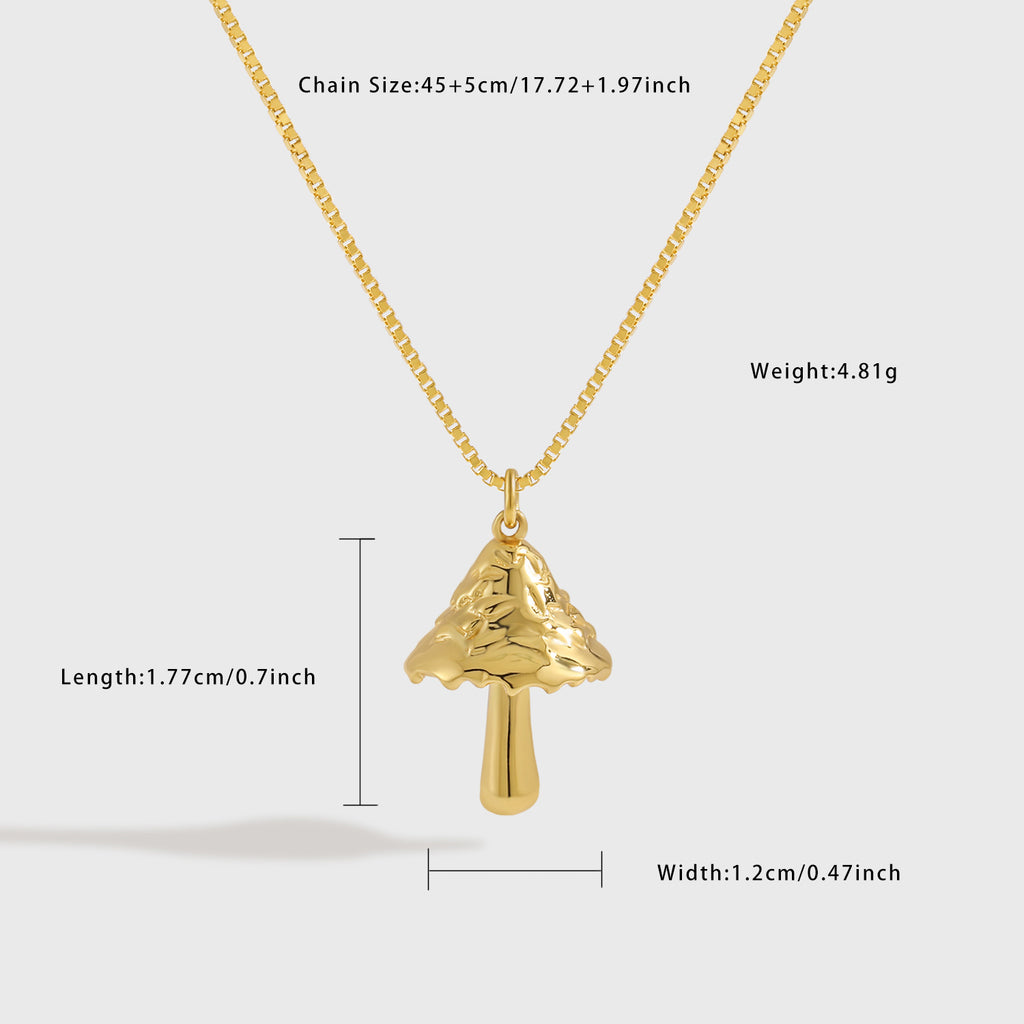 Mushroom Necklace