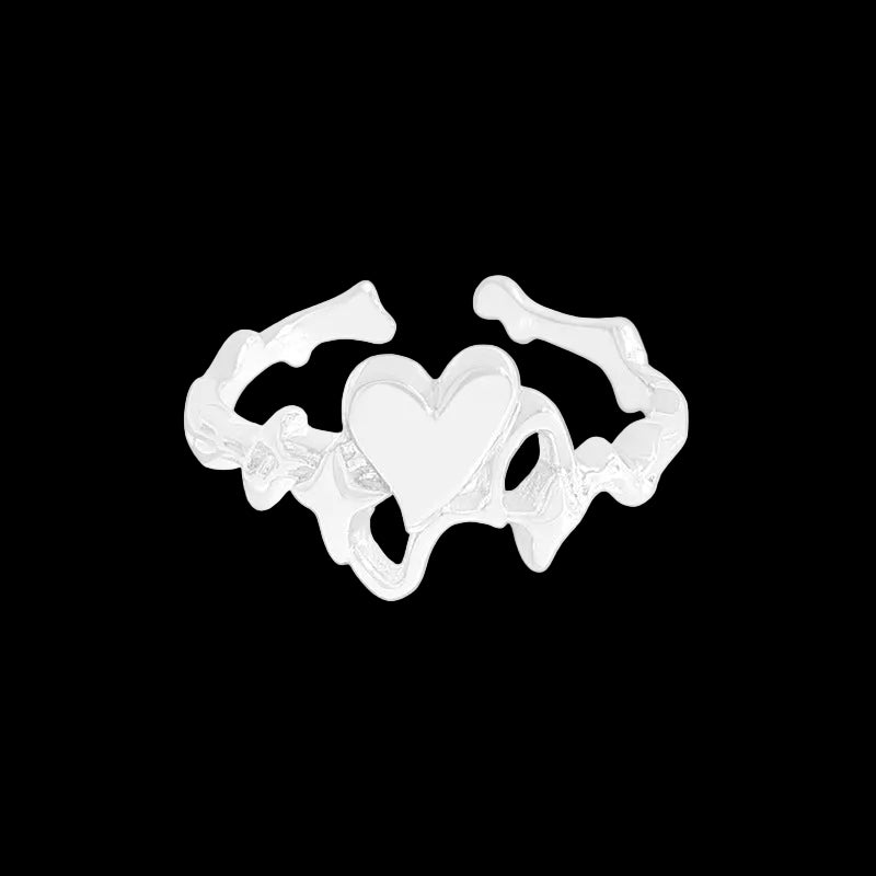 Heart Star Ring