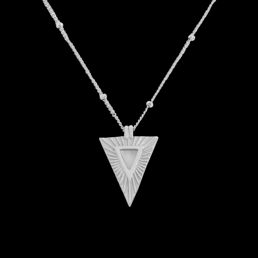 Geometry Triangle Necklace