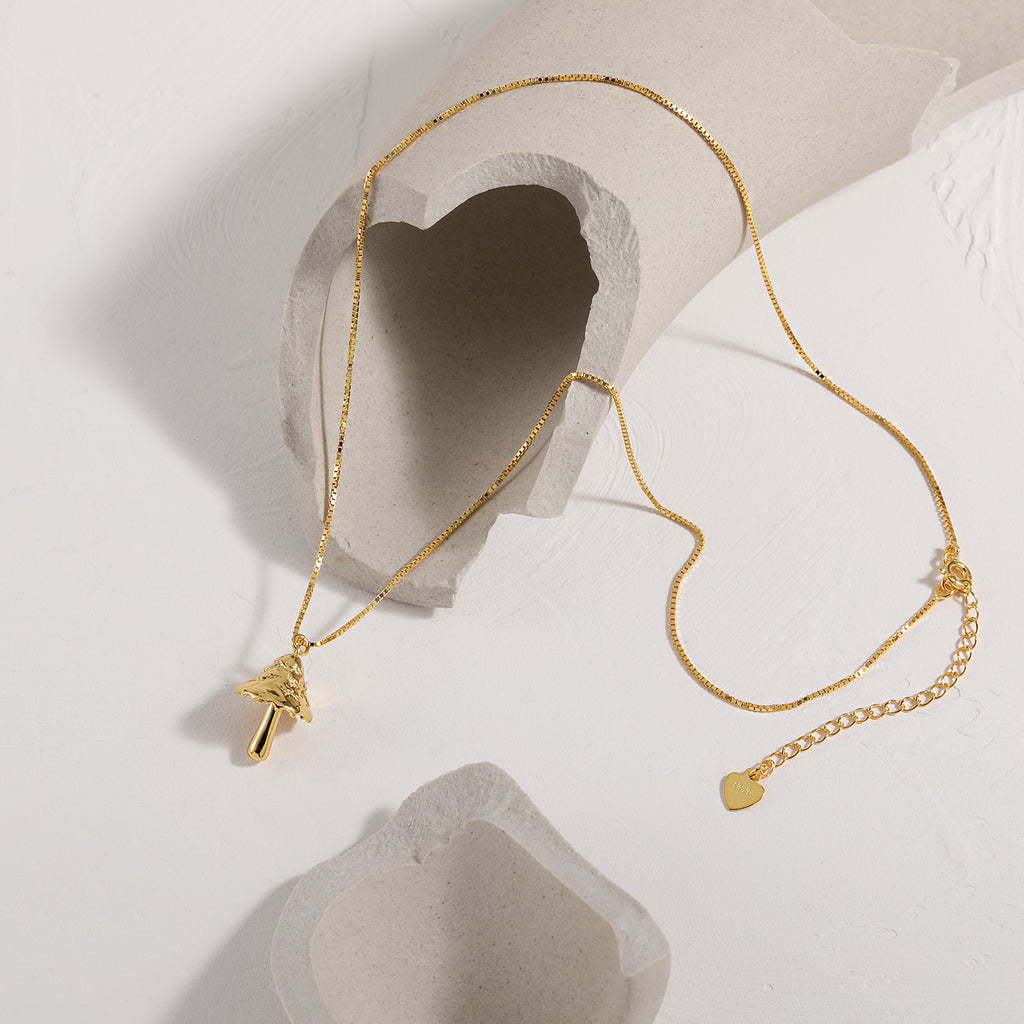 Mushroom Necklace