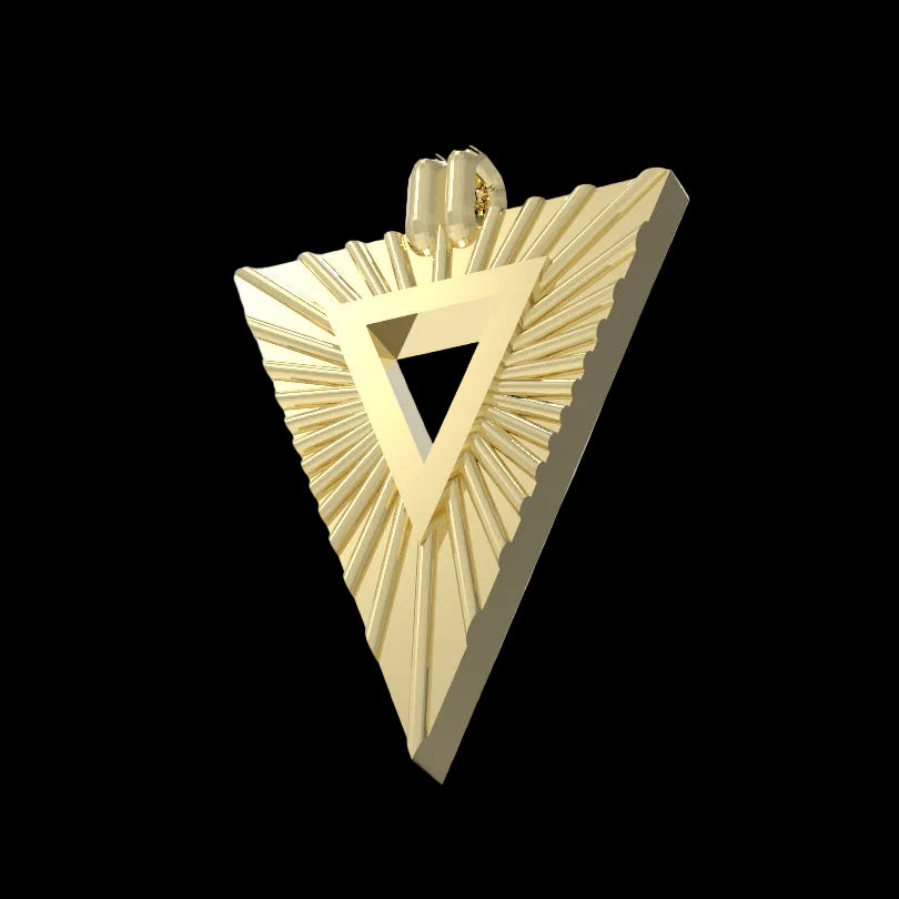 Geometry Triangle Necklace