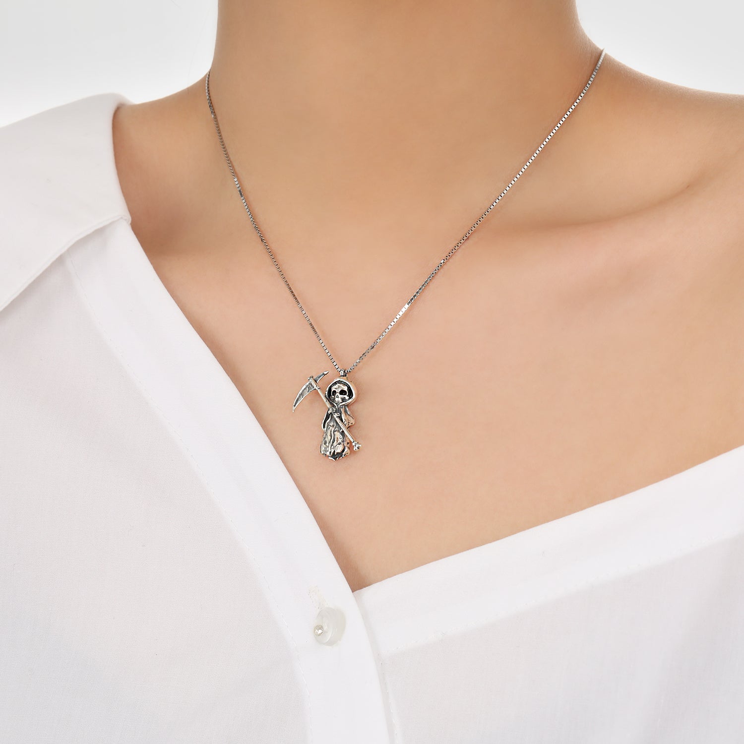 Vintage Skeleton Necklace