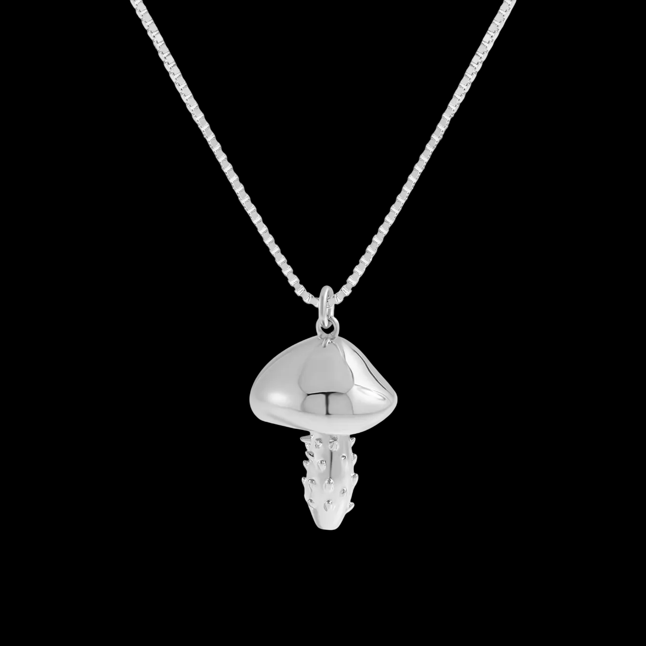Mini Mushroom Necklace