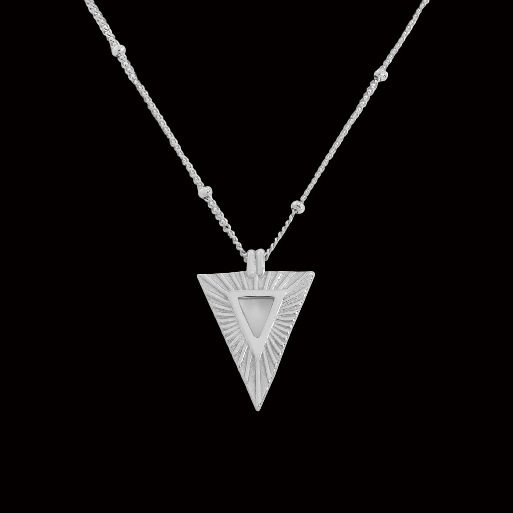 Geometry Triangle Necklace