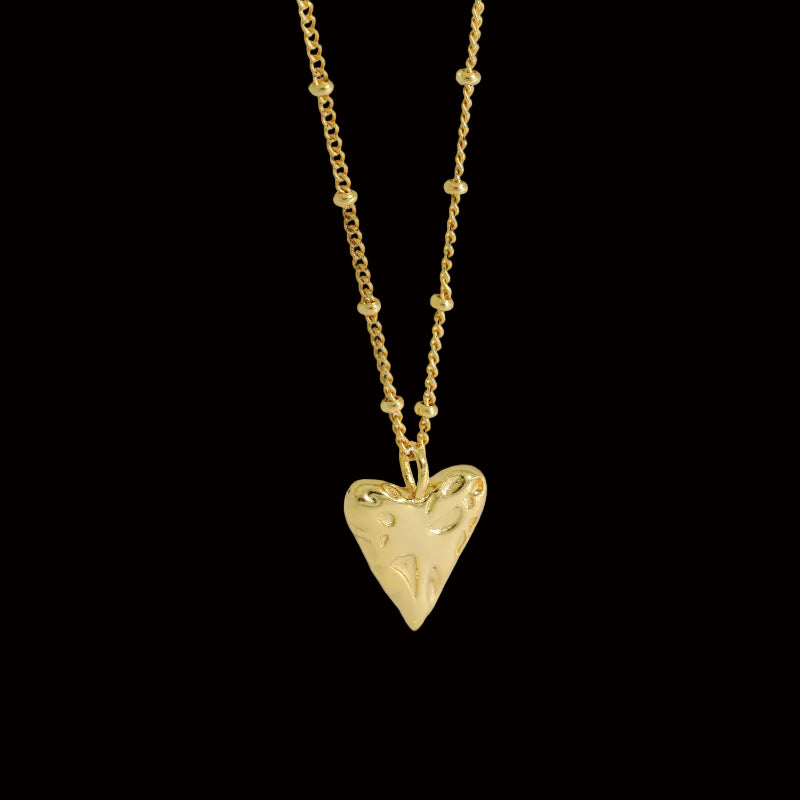 Irregular Love Heart Necklace