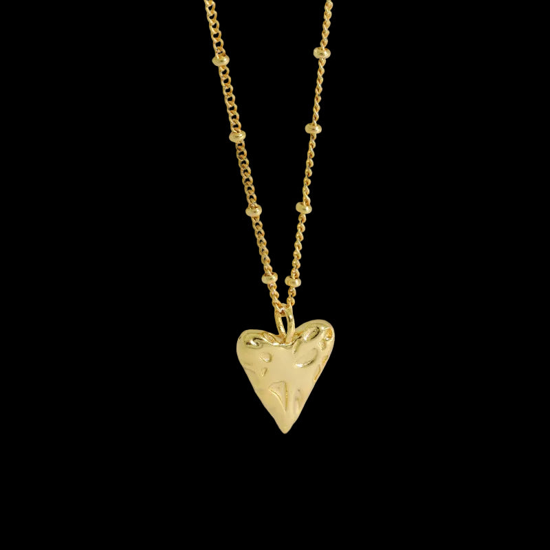 Irregular Love Heart Necklace