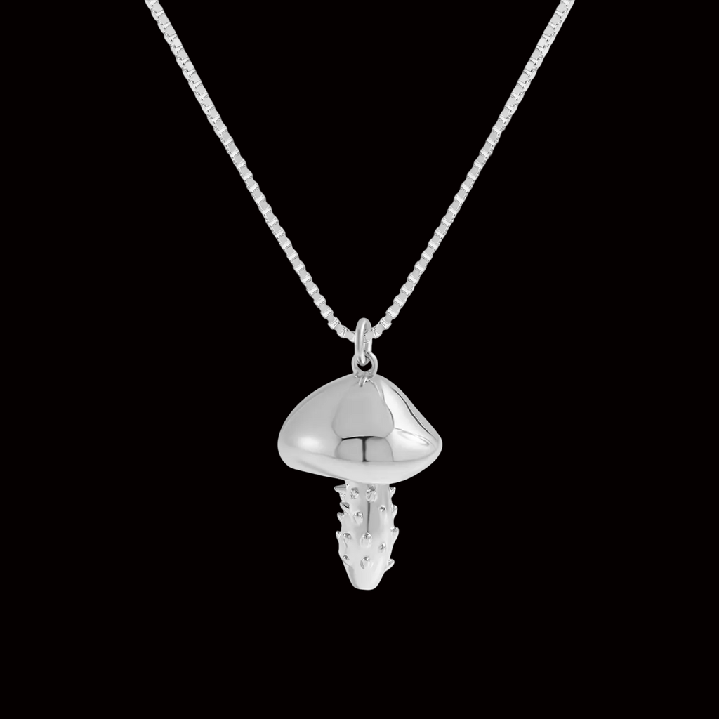 Mini Mushroom Necklace