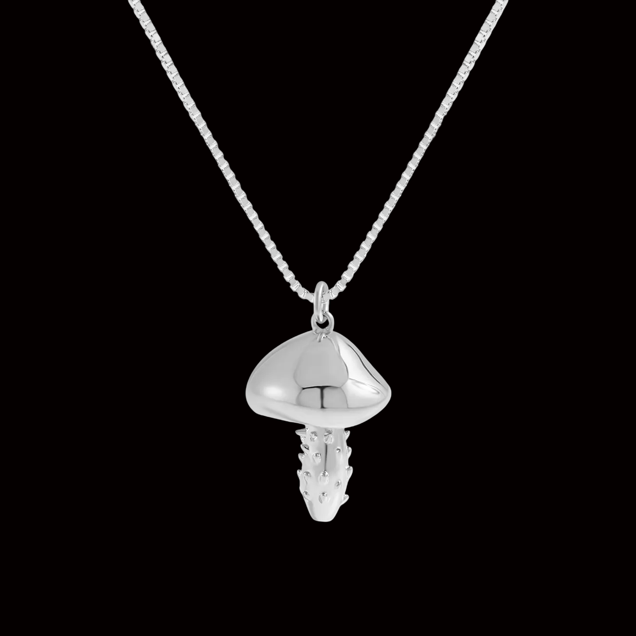 Mini Mushroom Necklace